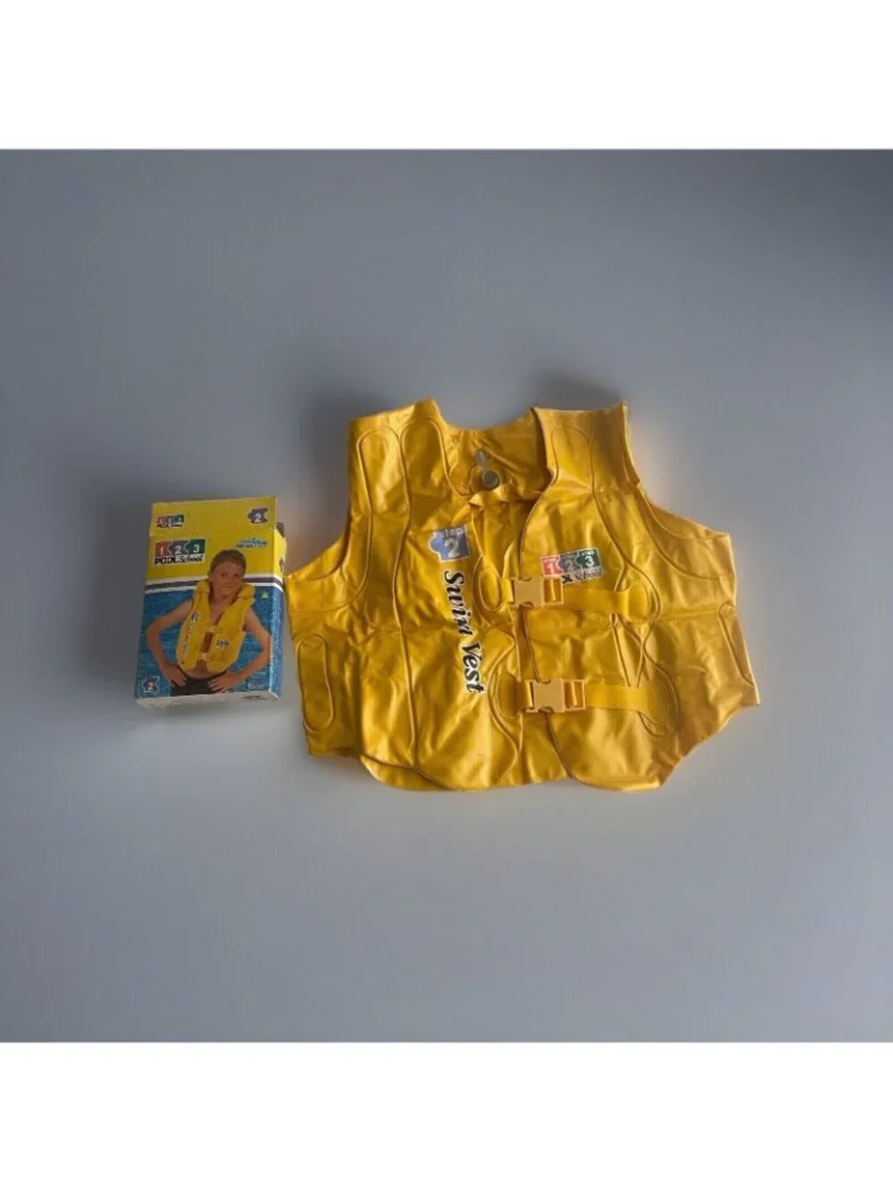 Intex Inflatable Swim Vest Wet Set Ages 3-6 Step 2 Pool School Kids Vintage 2000